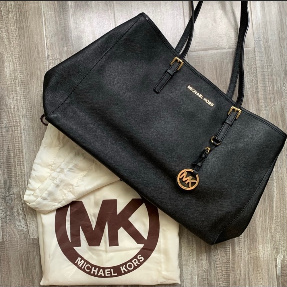 Michael Kors black tote